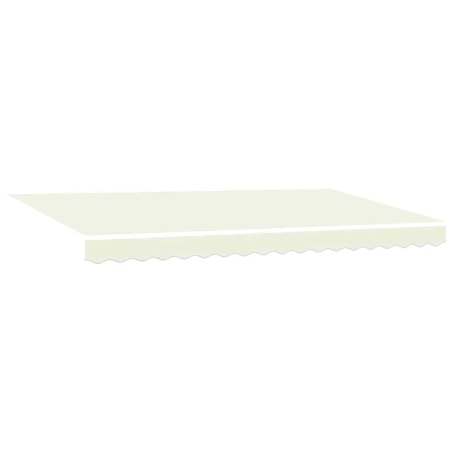 Auvent Rétractable Crème 400 x 200 cm Polyester et Aluminium - 5