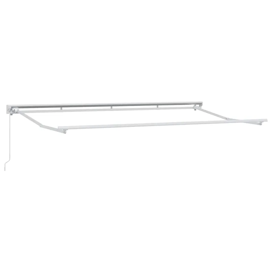 Auvent Rétractable Crème 400 x 200 cm Polyester et Aluminium - 6