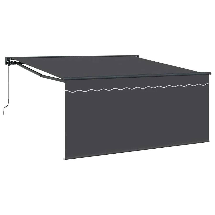 Auvent Rétractable Anthracite 300 x 250 cm - 2