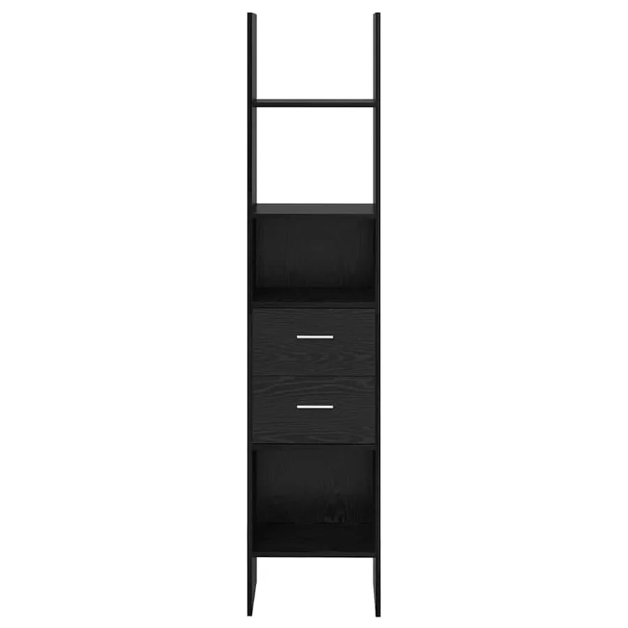 Bibliothèque Chêne noir 40 x 35 x 180 cm Bois d'ingénierie - 6