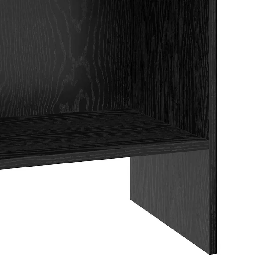 Bibliothèque Chêne noir 40 x 35 x 180 cm Bois d'ingénierie - 9