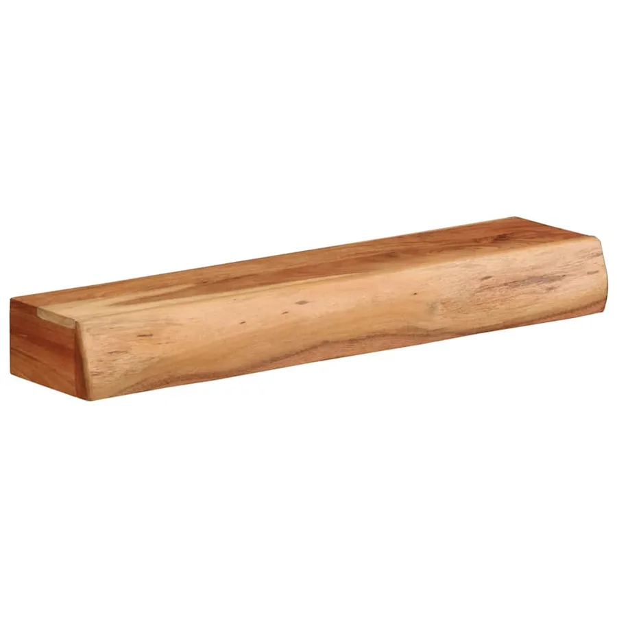 Étagères murales 2 pcs 60x17x8 cm bois massif d'acacia - 2