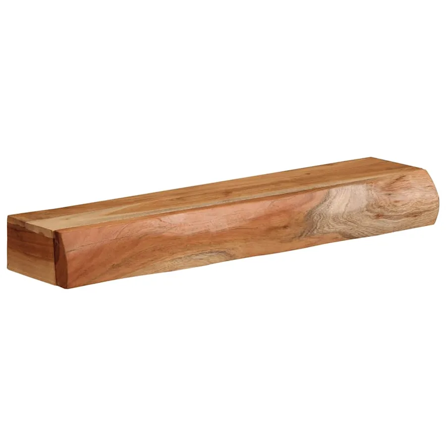 Étagères murales 2 pcs 60x17x8 cm bois massif d'acacia - 4