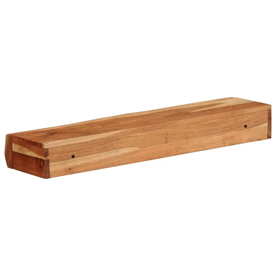 Étagères murales 2 pcs 60x17x8 cm bois massif d'acacia - 8