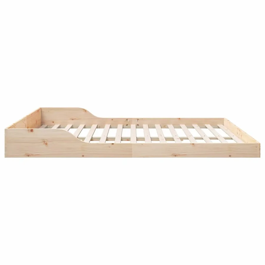 Cadre de lit Marron 180 x 210 cm Pin massif - 6