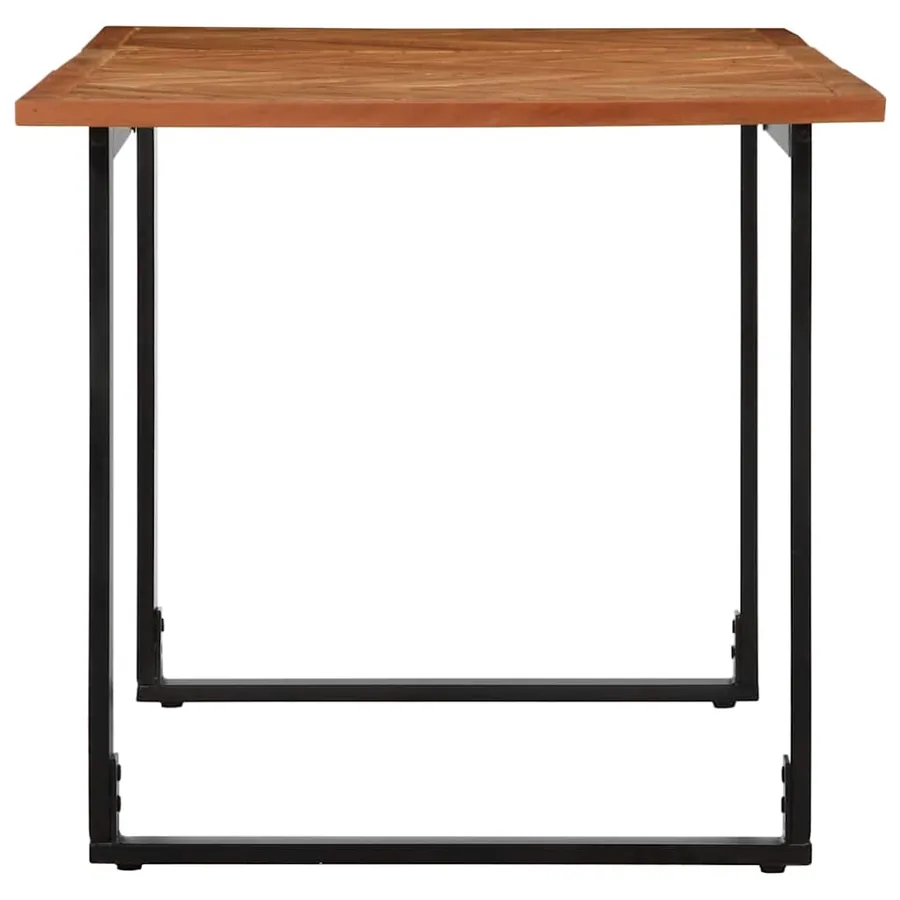 Table à manger 160x80x75 cm bois massif d'acacia - 3