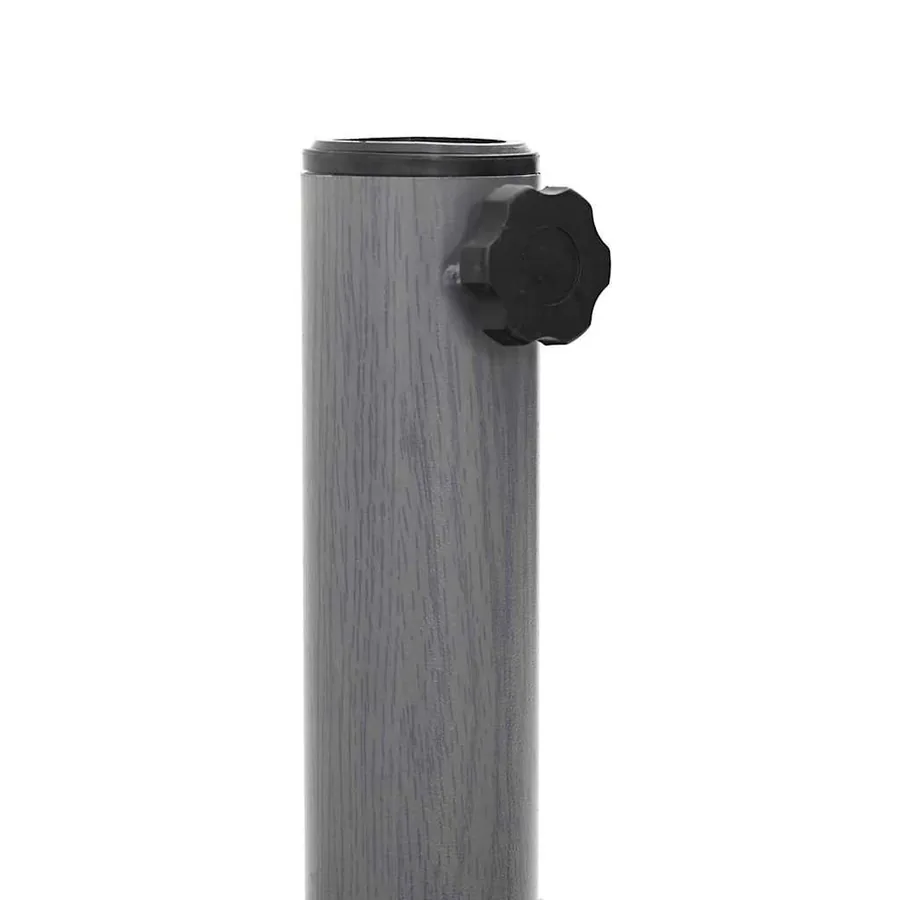 Pied de parasol Aspect Bois Gris Foncé 48 x 48 x 32 cm - 8