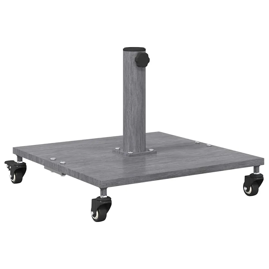 Pied de parasol Aspect Bois Gris Foncé 45 x 45 x 31,5 cm - 2