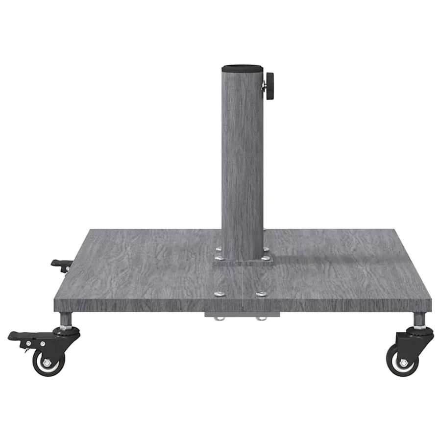 Pied de parasol Aspect Bois Gris Foncé 45 x 45 x 31,5 cm - 5