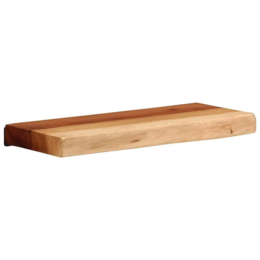 Étagères murales 2 pcs 40x20x3,5 cm bois massif d'acacia - 12