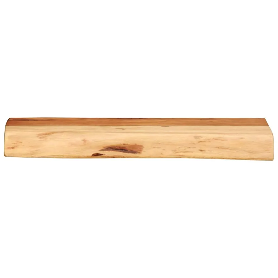 Étagères murales 2 pcs 40x20x3,5 cm bois massif d'acacia - 3