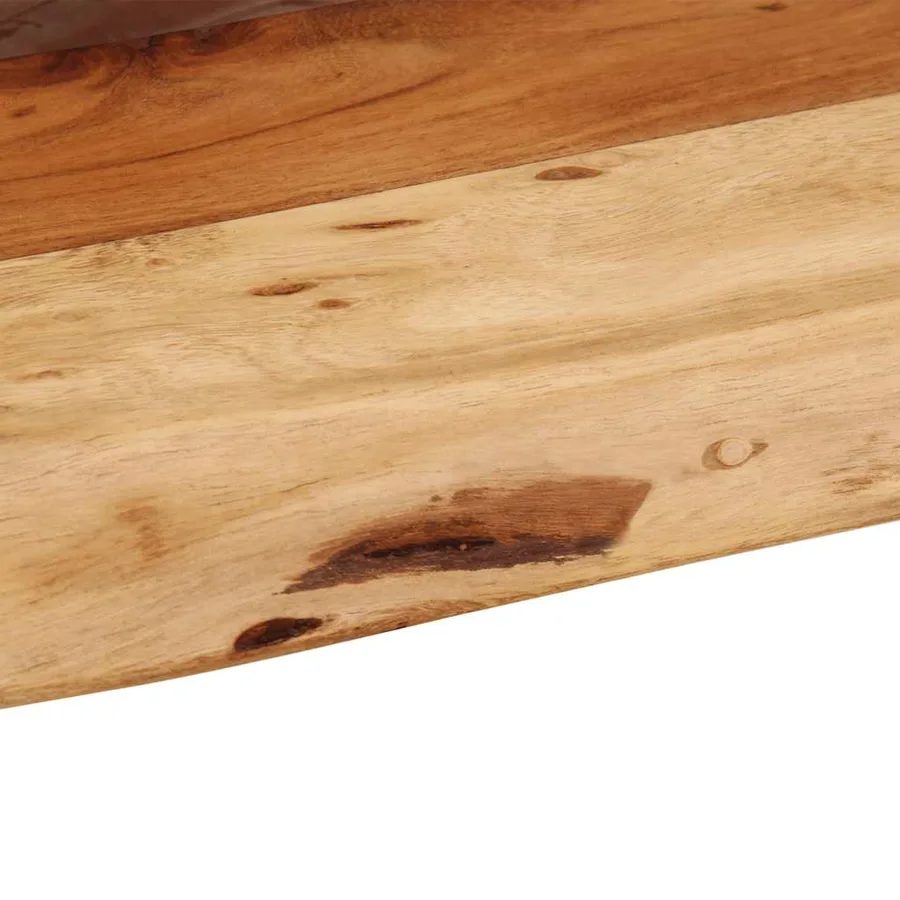 Étagères murales 2 pcs 40x20x3,5 cm bois massif d'acacia - 8
