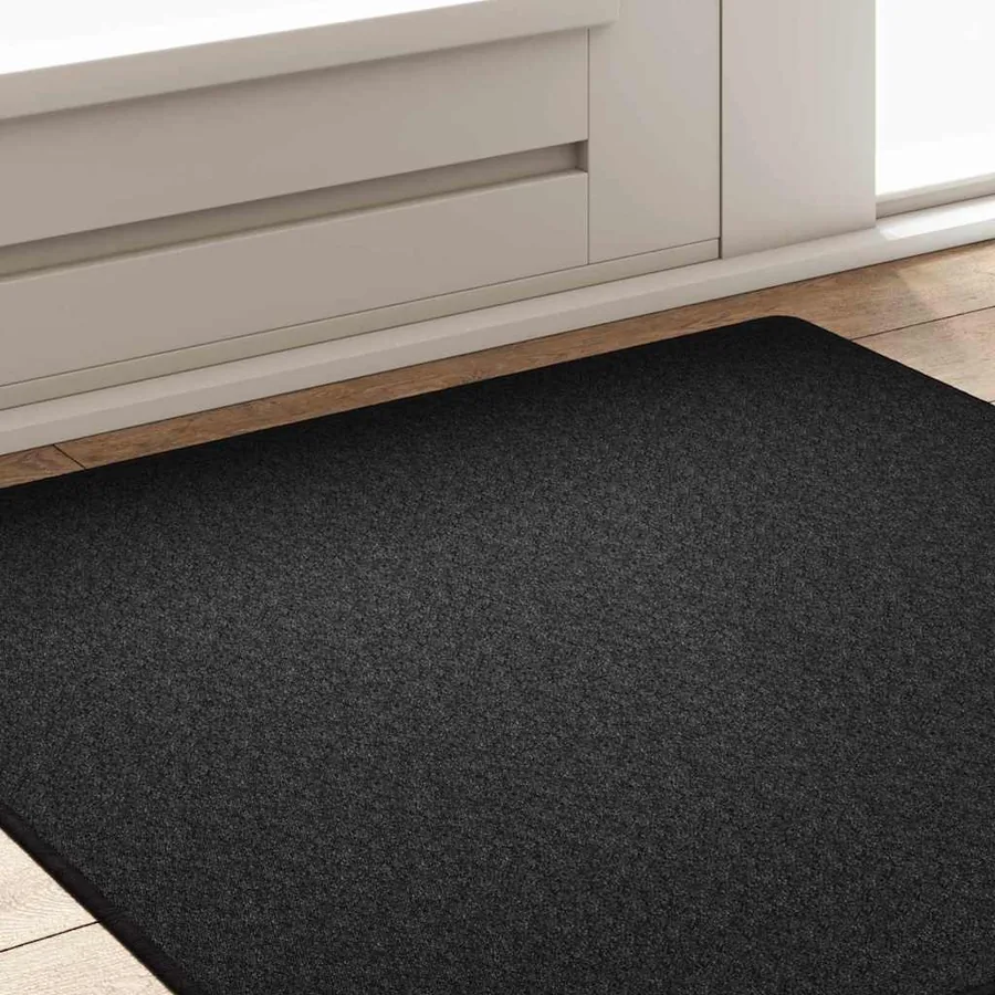 Tapis Couloir Anthracite 100 x 100 cm 100% Polypropylène - 4