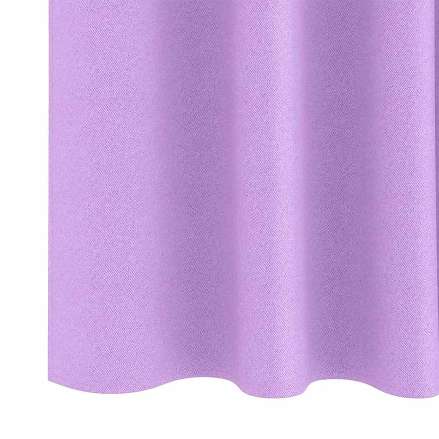 Rideaux occultants avec anneaux 2 pcs Violet 225 x 140 cm - 6