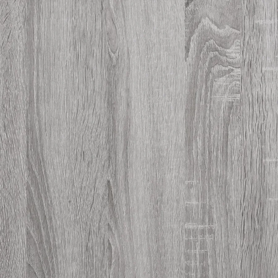 Table console sonoma gris 140x29x75 cm bois d'ingénierie - 8