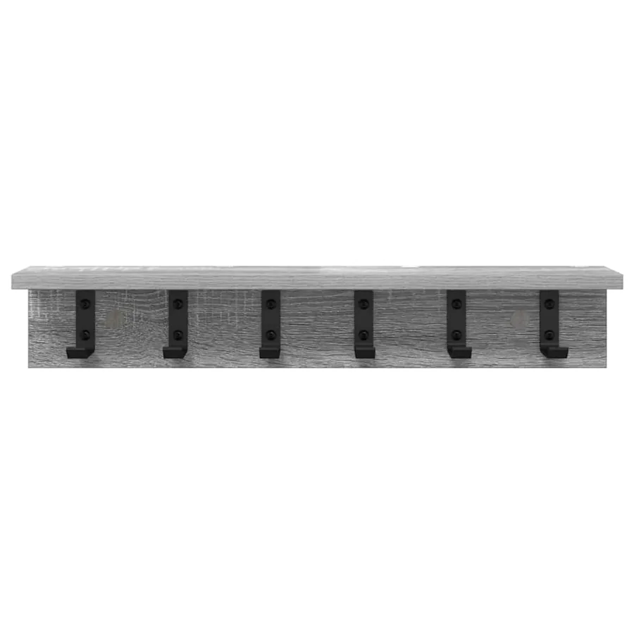 Porte-manteau mural Gris Sonoma 60 x 10,5 x 10,5 cm - 5