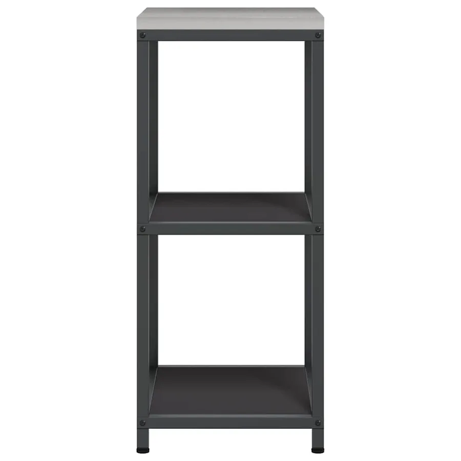 Rangement de cuisine HATTEM Noir 40 x 50 x 92 cm Acier - 7