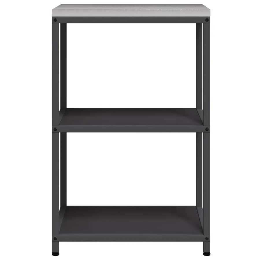Rangement de cuisine HATTEM Noir 60 x 50 x 92 cm Acier - 6