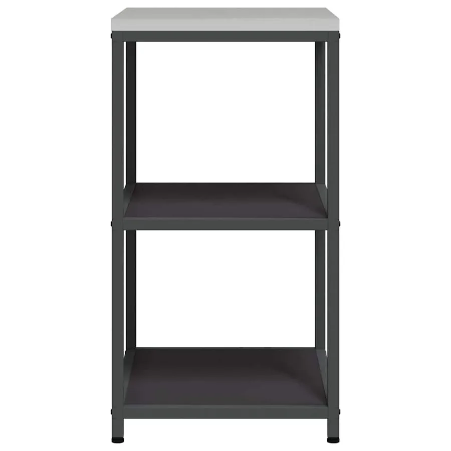 Rangement de cuisine HATTEM Noir 60 x 50 x 92 cm Acier - 9