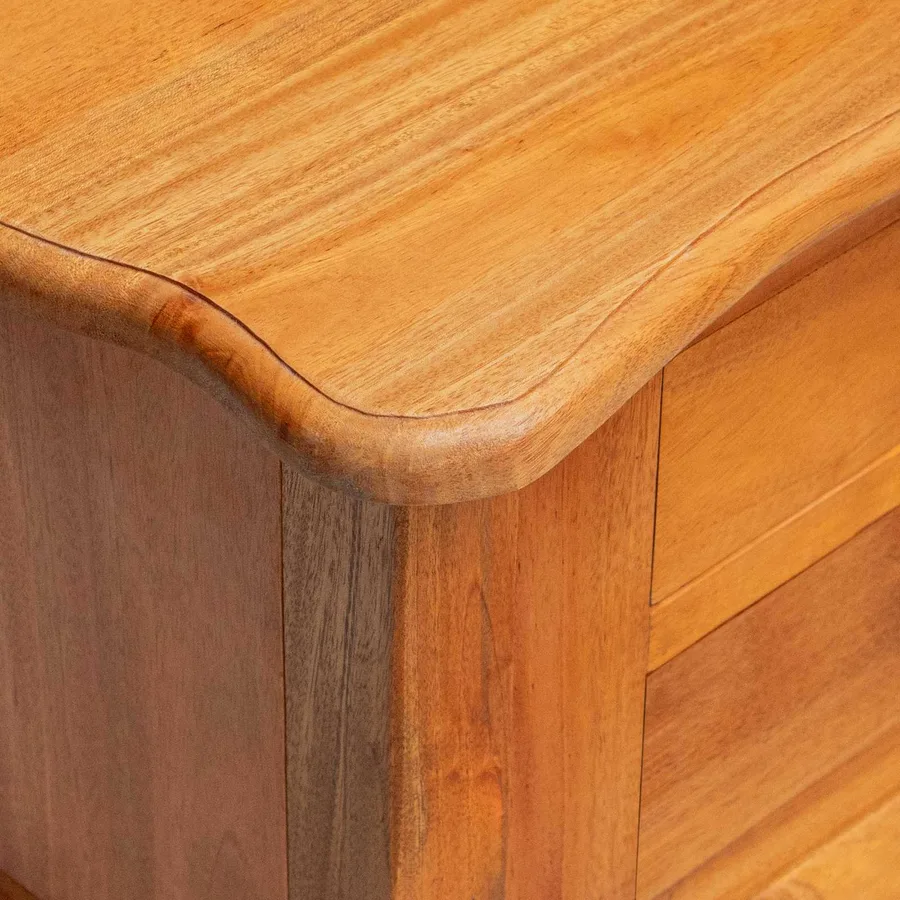 Table d'appoint avec tiroir Naturel 60,5 x 30 x 61 cm - 10