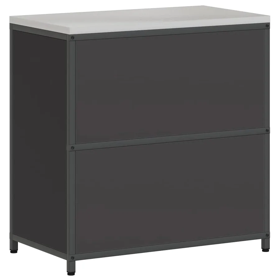 Rangement de cuisine HATTEM Noir 90 x 50 x 92 cm Acier - 12