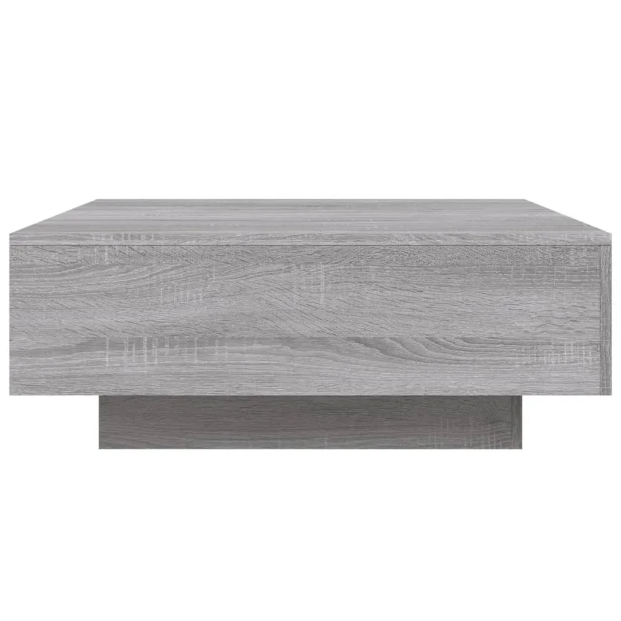 Table basse sonoma gris 80x80x31 cm bois d'ingénierie - 6