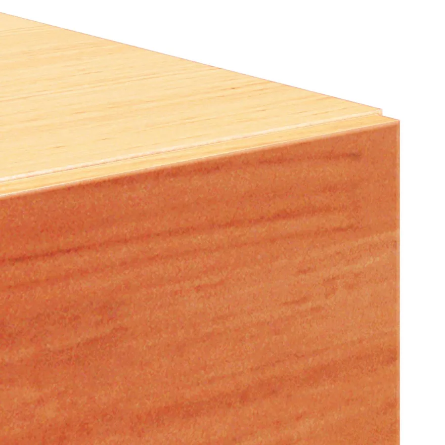 Table de chevet Brun cire 42 x 32,5 x 40 cm Bois massif en pin - 9