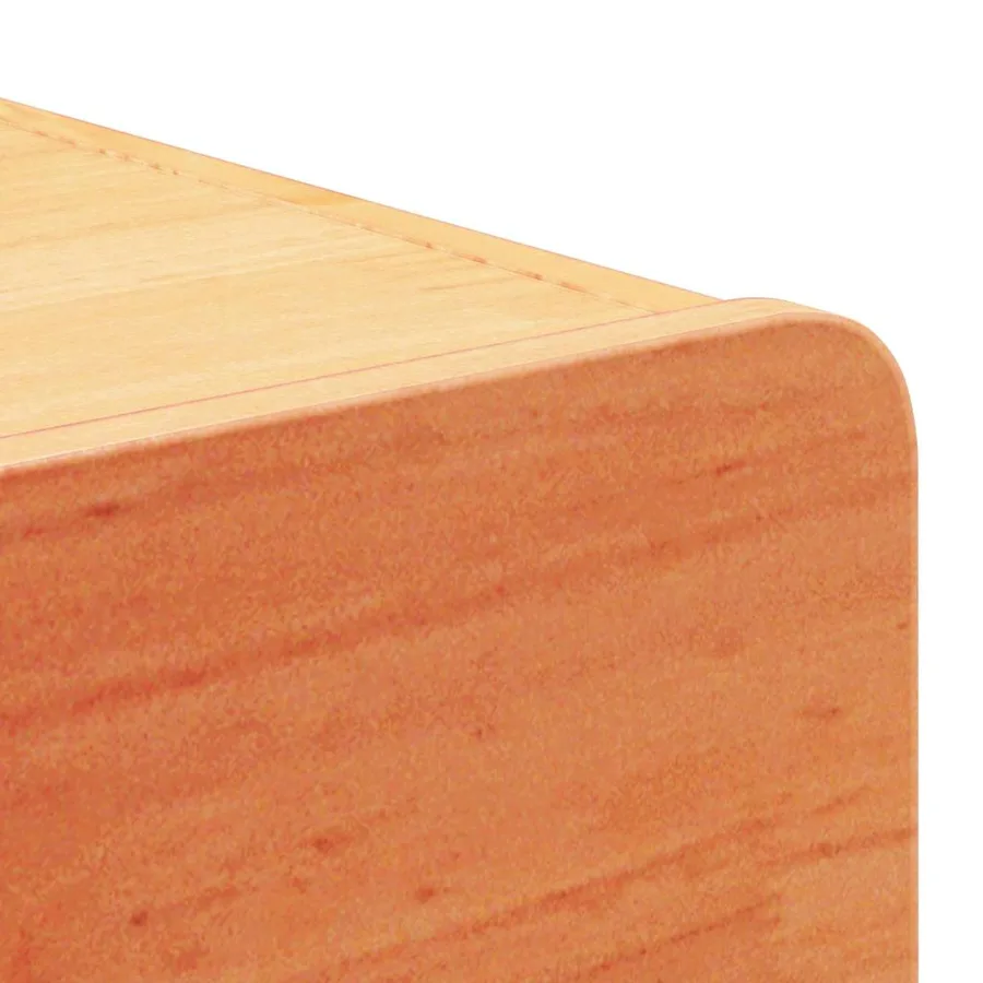 Table de chevet avec tiroir 2 pcs Brun cire 39 x 34 x 16,5 cm - 10