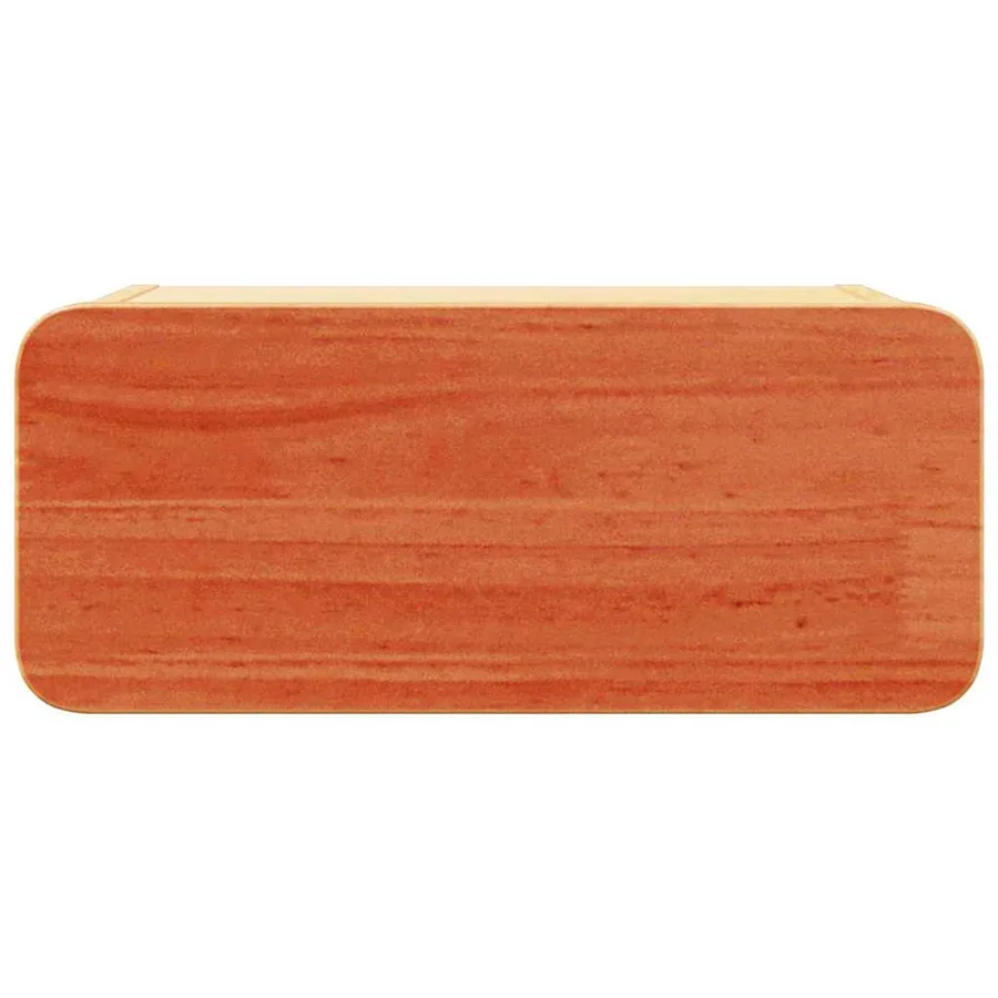 Table de chevet avec tiroir 2 pcs Brun cire 39 x 34 x 16,5 cm - 7