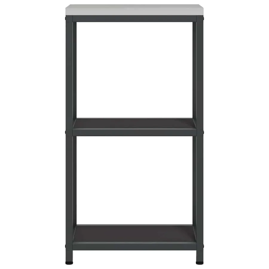 Rangement de cuisine HATTEM Noir 30 x 50 x 92 cm Acier - 9