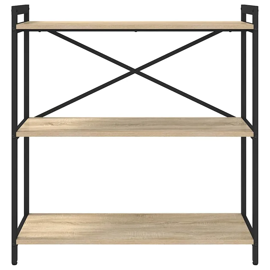 Étagère Chêne Sonoma 80 x 30 x 85 cm Bois d'ingénierie - 5