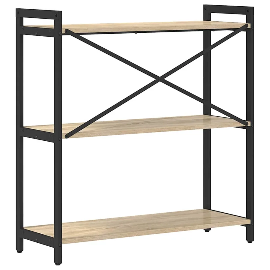 Étagère Chêne Sonoma 80 x 30 x 85 cm Bois d'ingénierie - 7