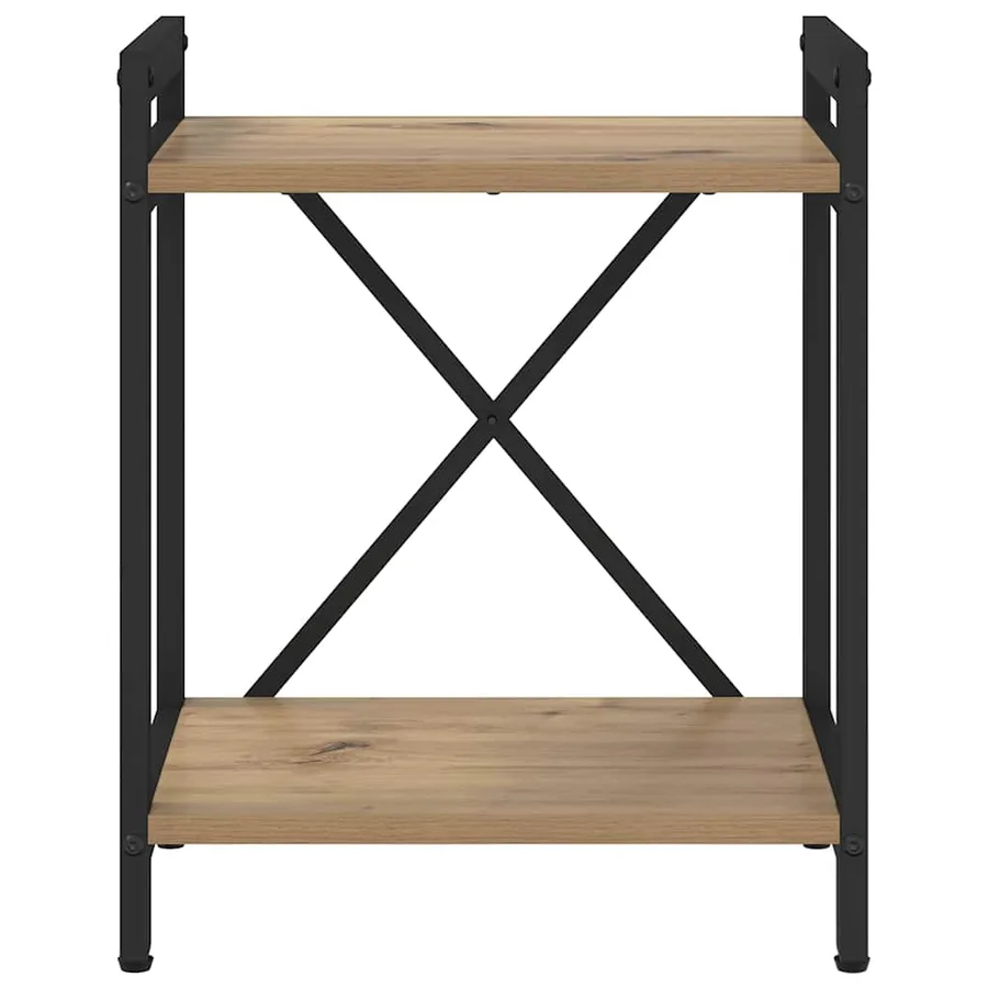 Étagère 40 x 30 x 50 cm Bois d'ingénierie Chêne artisanal - 5