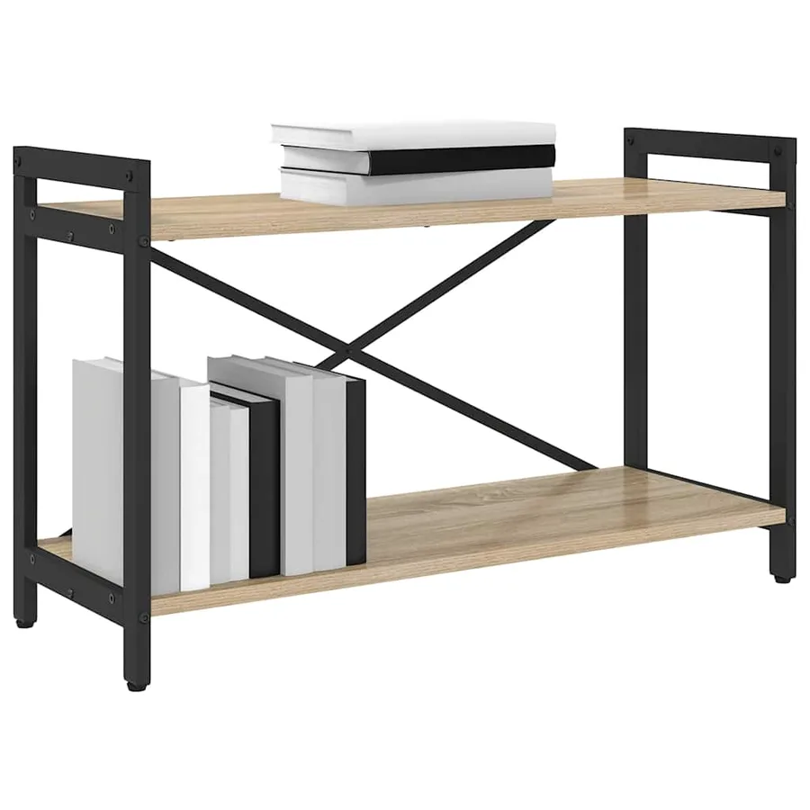 Étagère Chêne Sonoma 80 x 30 x 50 cm Bois d'ingénierie - 3