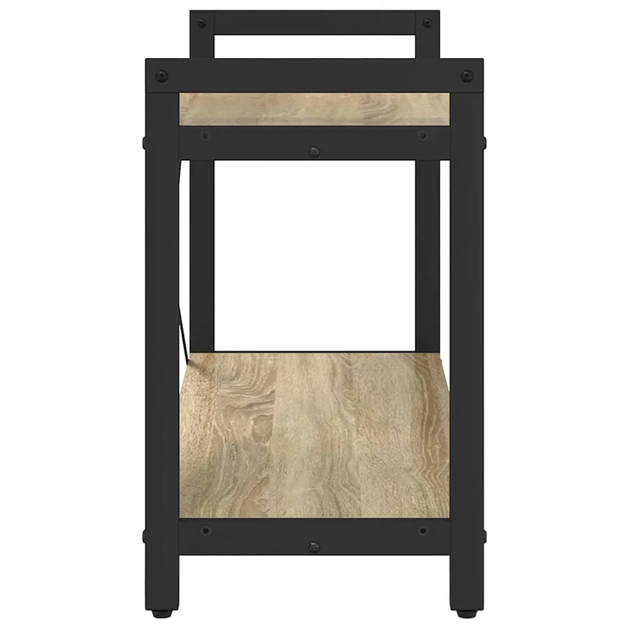 Étagère Chêne Sonoma 80 x 30 x 50 cm Bois d'ingénierie - 6