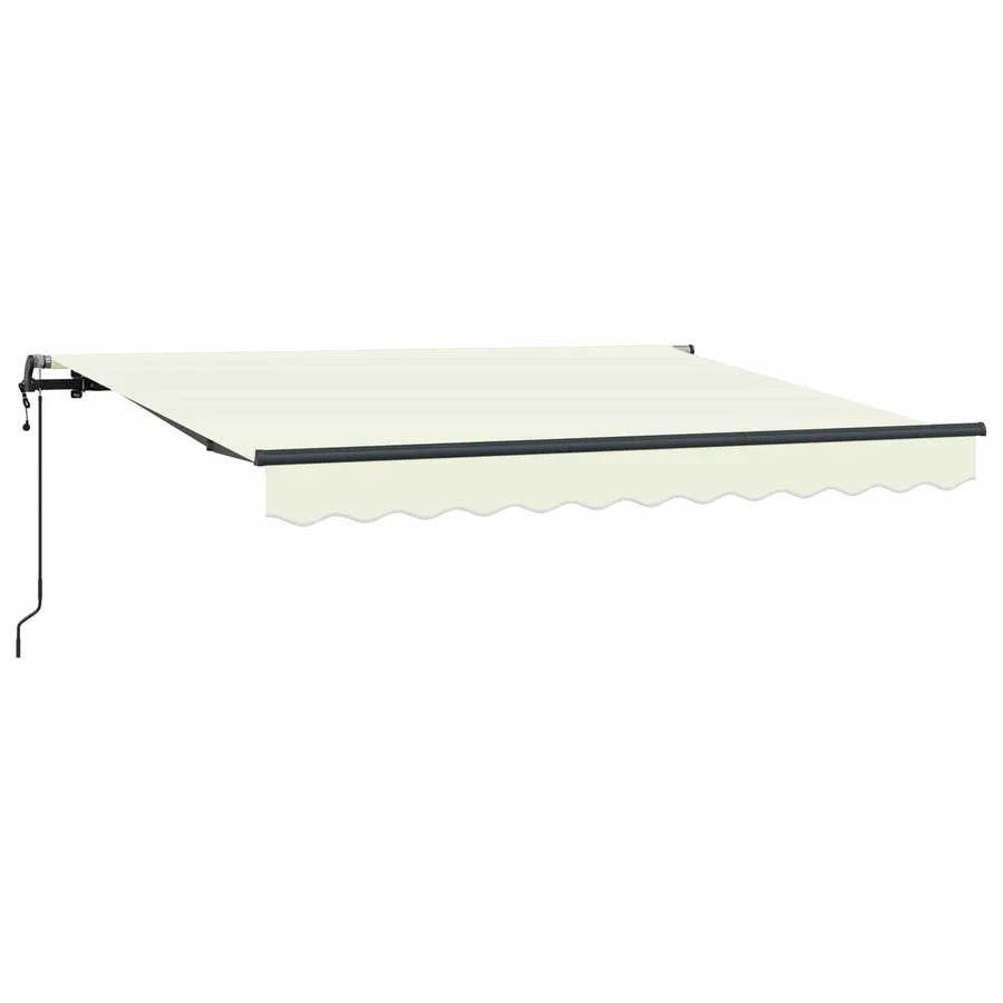 Auvent Rétractable Crème 250 x 200 cm tissu - 2