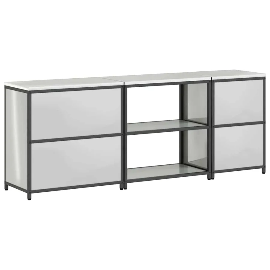 Ensemble de rangement cuisine HATTEM 3 pcs Argenté - 12