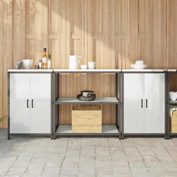 Ensemble de rangement cuisine HATTEM 3 pcs Argenté