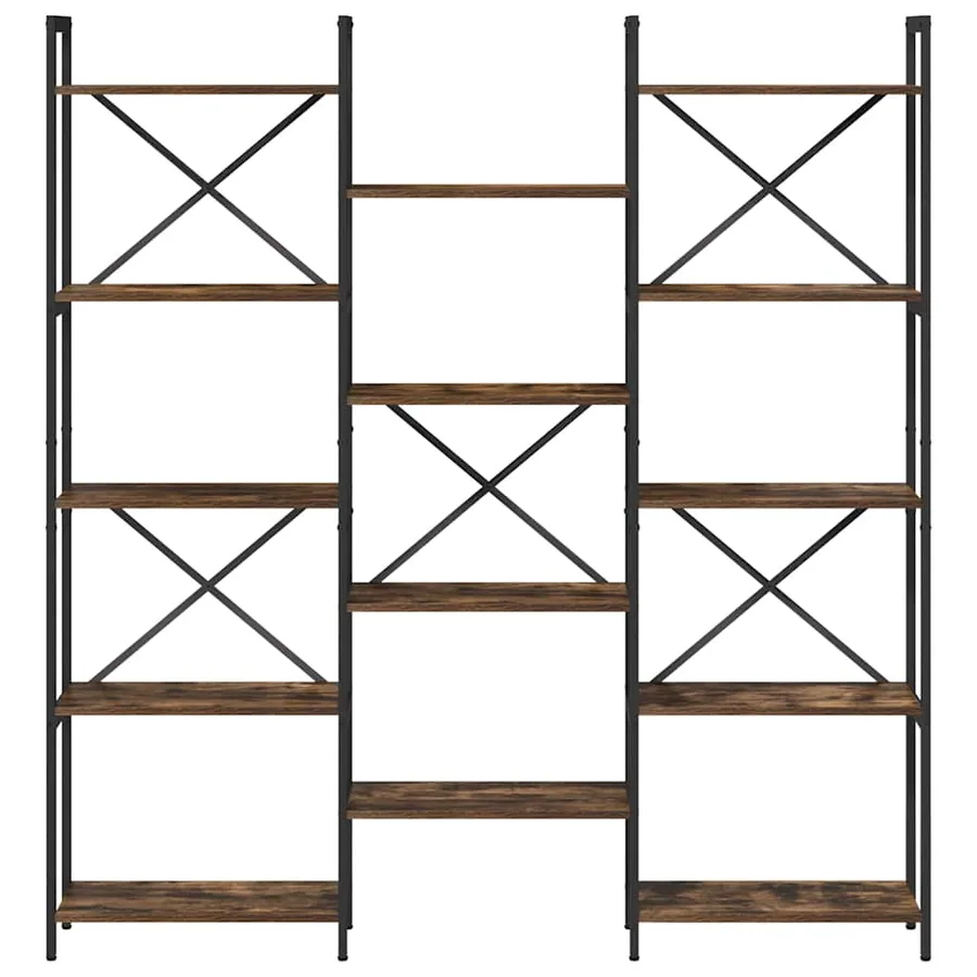 Étagère Chêne Sonoma 156 x 25 x 167 cm Bois d'ingénierie - 5