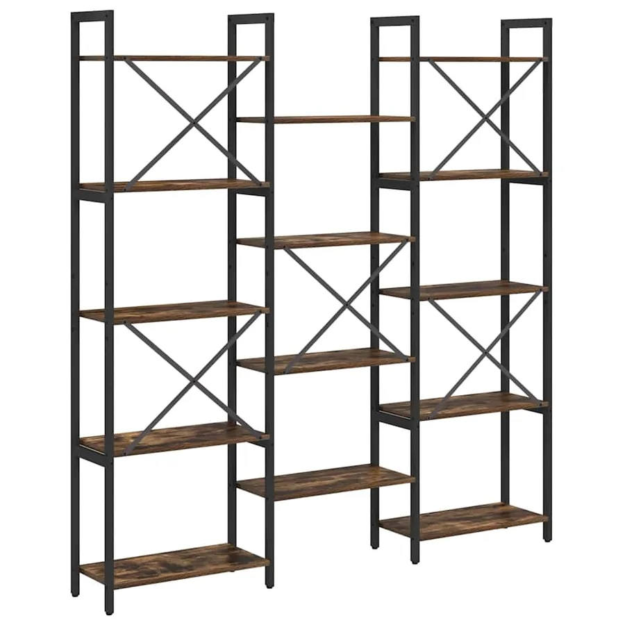 Étagère Chêne Sonoma 156 x 25 x 167 cm Bois d'ingénierie - 7