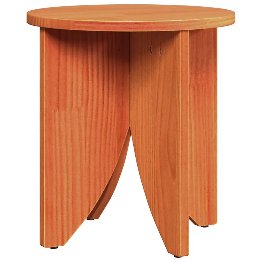 Table basse 2 pcs Brun cire - 5