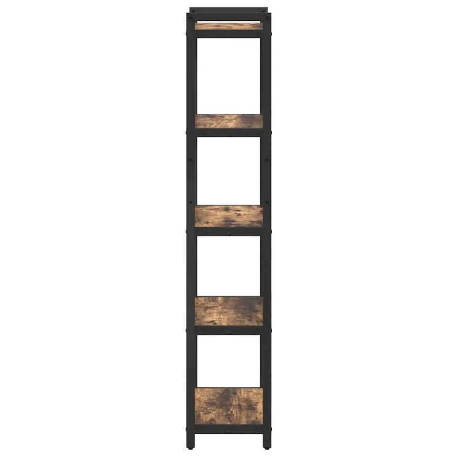 Étagère Chêne fumé 40 x 30 x 155 cm Bois d'ingénierie - 6