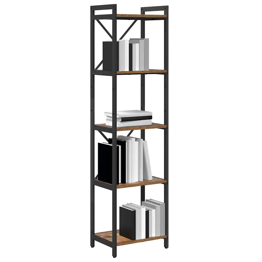 Étagère Bois ancien 40 x 30 x 155 cm Bois d'ingénierie - 3