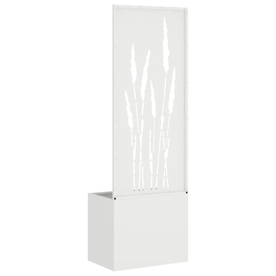 Écran de confidentialité de jardin Fretwork Blanc 50 x 150 cm - 7