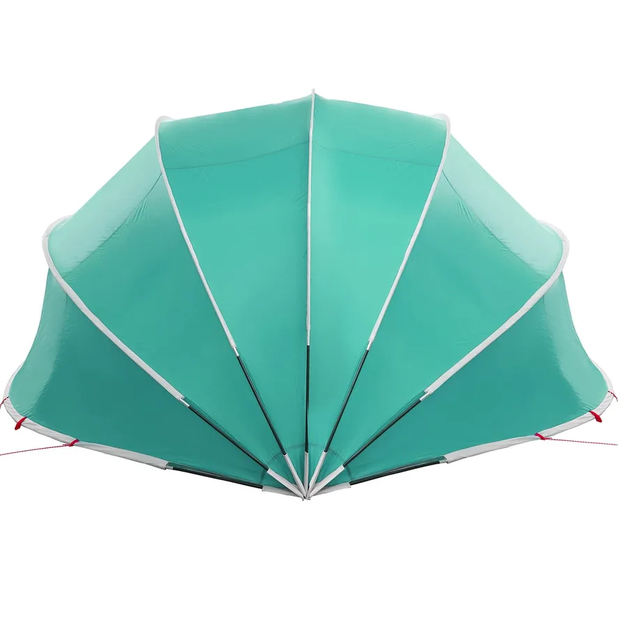 Dôme de piscine 546 x 516 x 250 cm Vert Mer - 9