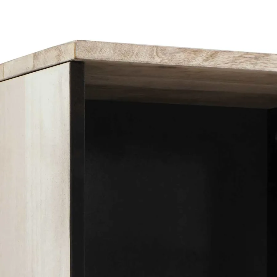 Cabinet de salle de bain avec tiroir Blanc 38 x 33 x 160 cm - 6