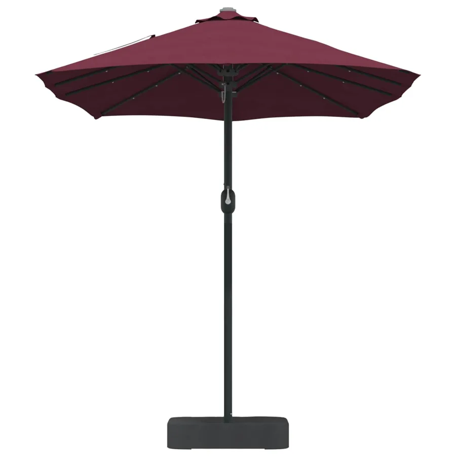Parasol de jardin Bordeaux 385 x 209 x 244 cm Polyester - 5