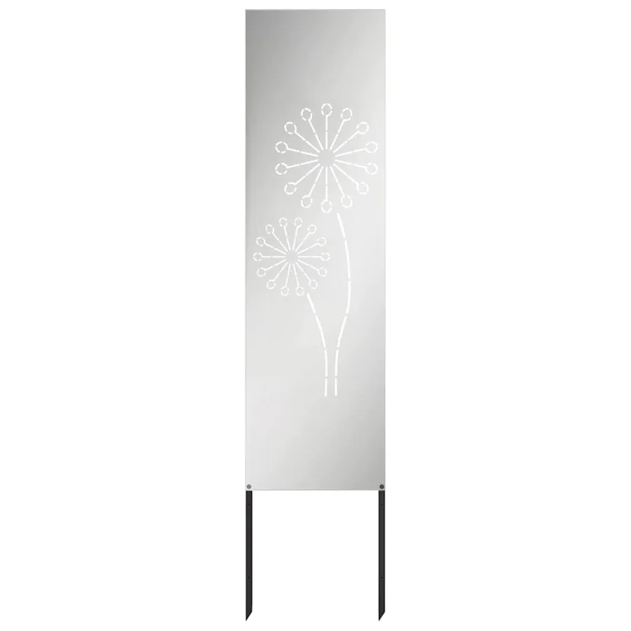 Écran de confidentialité de jardin Fretwork Argenté 32 x 140 cm - 4