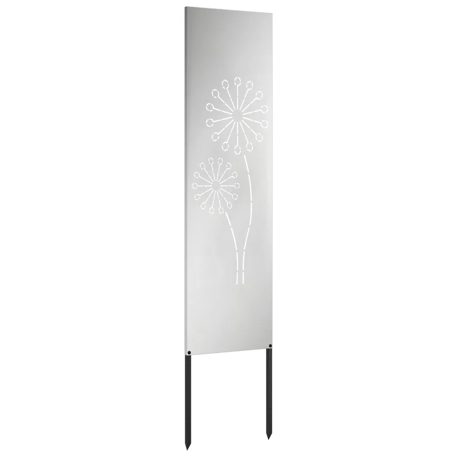 Écran de confidentialité de jardin Fretwork Argenté 32 x 140 cm - 5