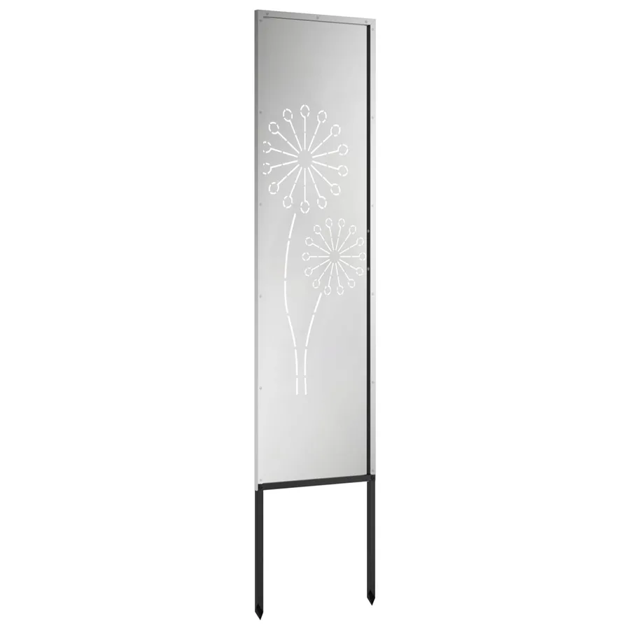 Écran de confidentialité de jardin Fretwork Argenté 32 x 140 cm - 6